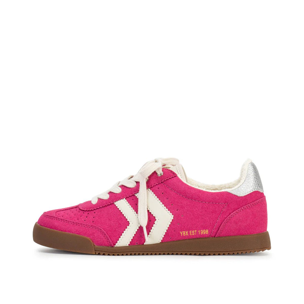Fuchsia Neevan Lace Up Sneaker - The Edit LLC