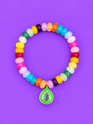Gem Pendent Bracelet - The Edit LLC