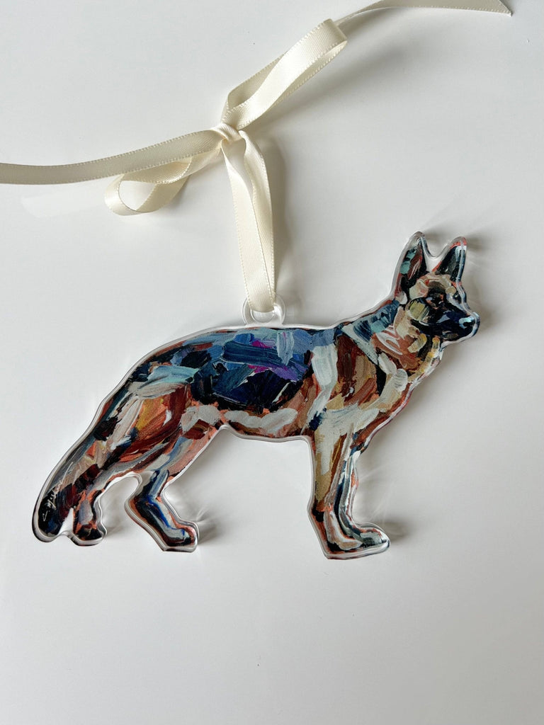 "German shepherd" ornament - The Edit LLC