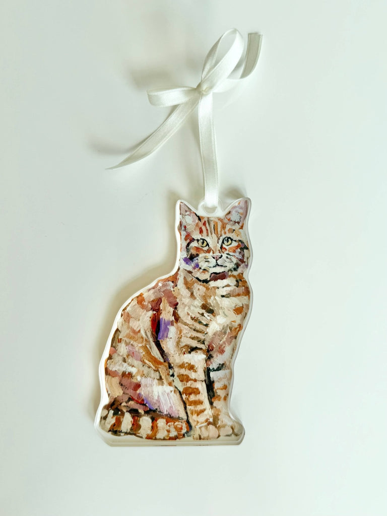 "Ginger Cat" ornament - The Edit LLC