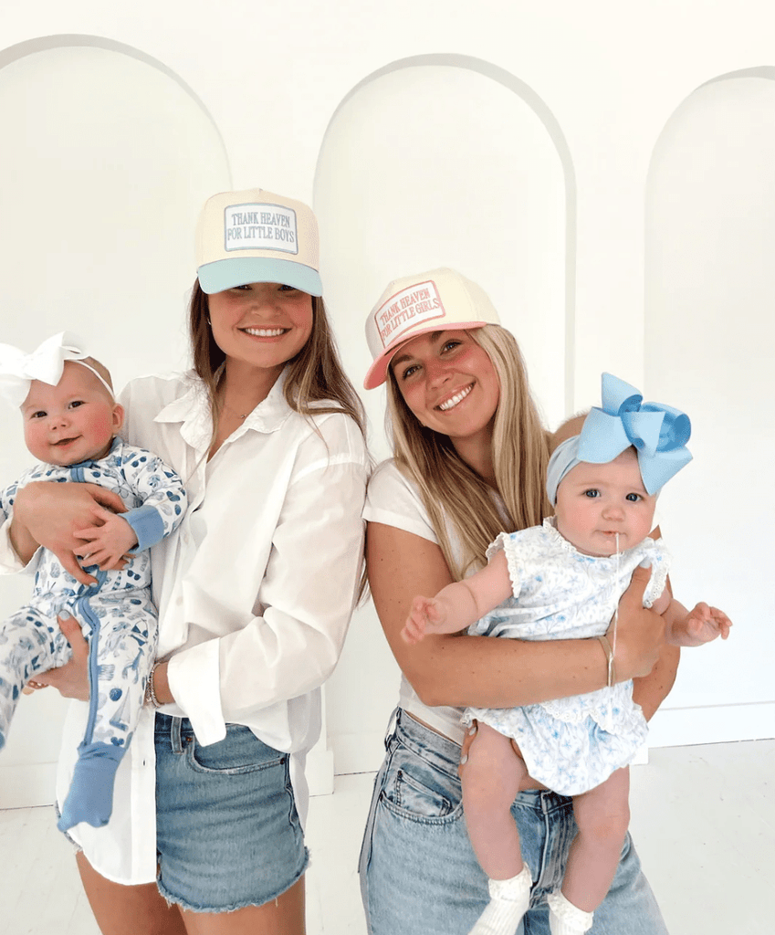 Girls: Thank Heaven - Vintage Trucker Hat - The Edit LLC