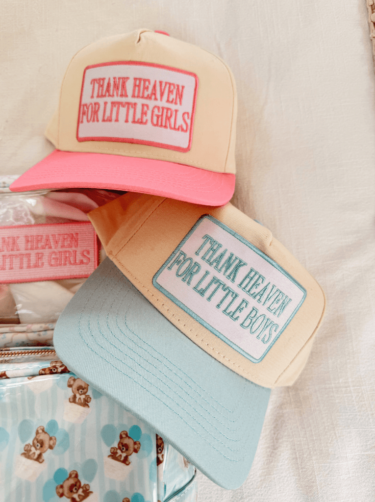 Girls: Thank Heaven - Vintage Trucker Hat - The Edit LLC
