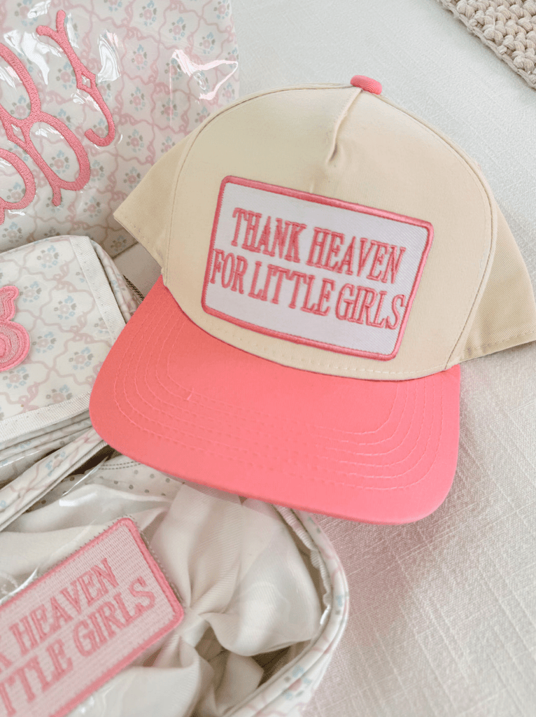 Girls: Thank Heaven - Vintage Trucker Hat - The Edit LLC