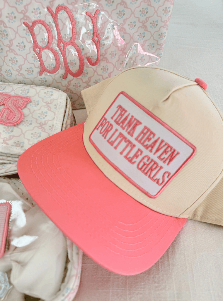 Girls: Thank Heaven - Vintage Trucker Hat - The Edit LLC
