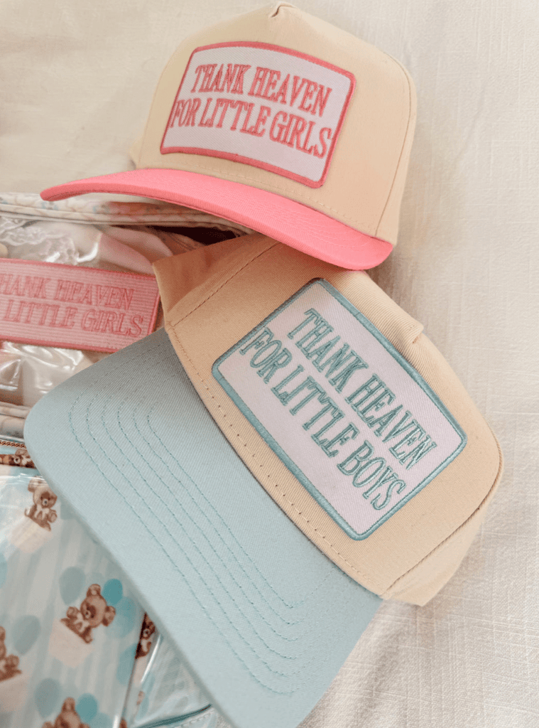 Girls: Thank Heaven - Vintage Trucker Hat - The Edit LLC