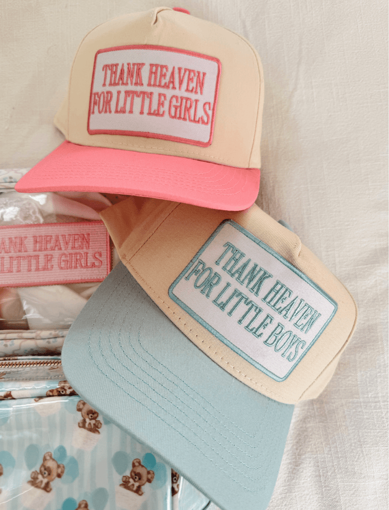 Girls: Thank Heaven - Vintage Trucker Hat - The Edit LLC