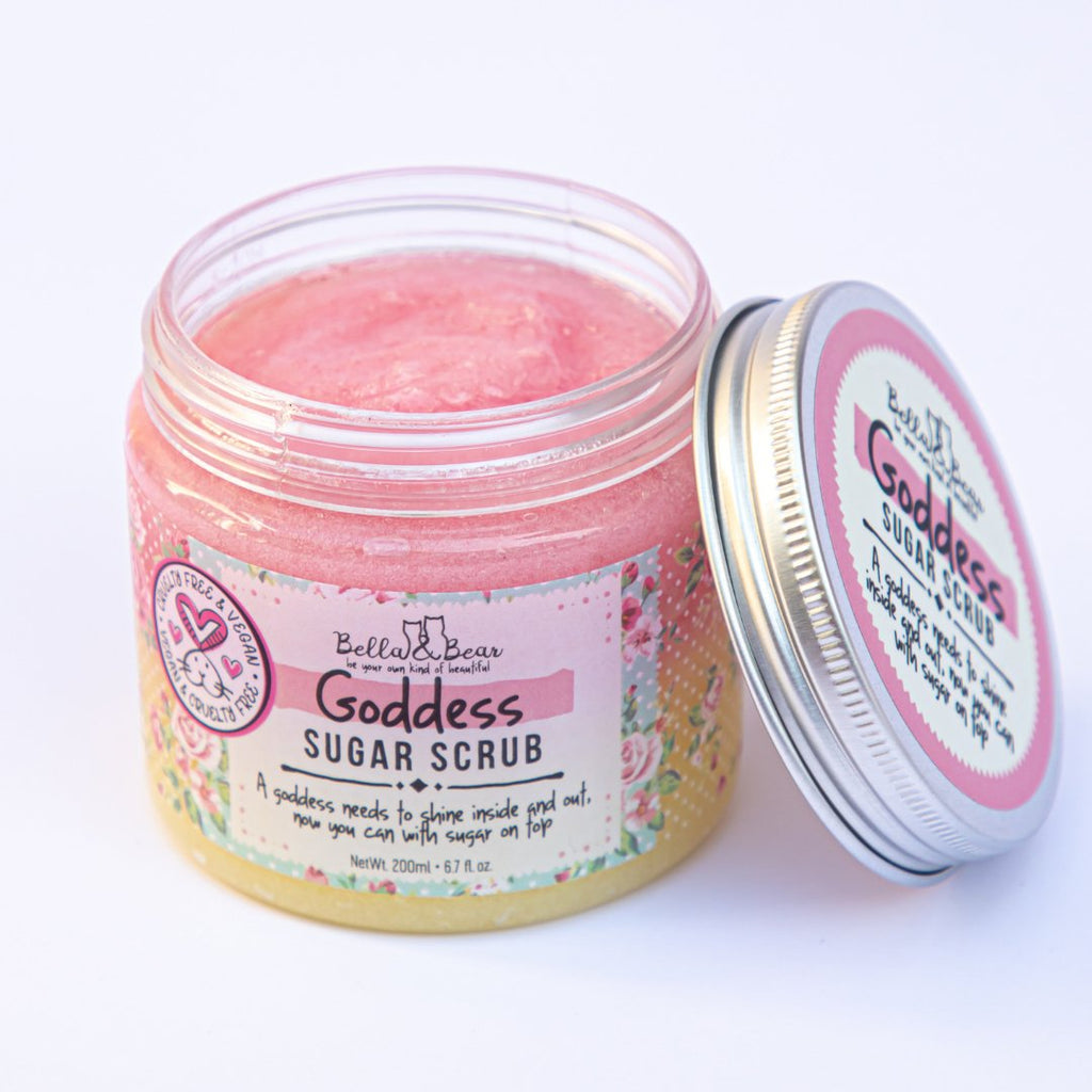 Goddess Sugar Scrub | Body Scrub | Body Wash | Exfoliator - The Edit LLC