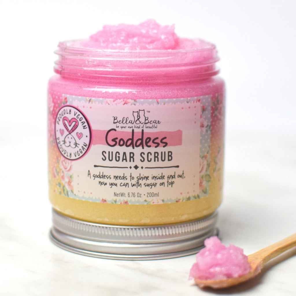 Goddess Sugar Scrub | Body Scrub | Body Wash | Exfoliator - The Edit LLC