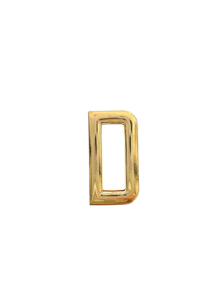 GOLD CHARM LETTER (D) - The Edit LLC