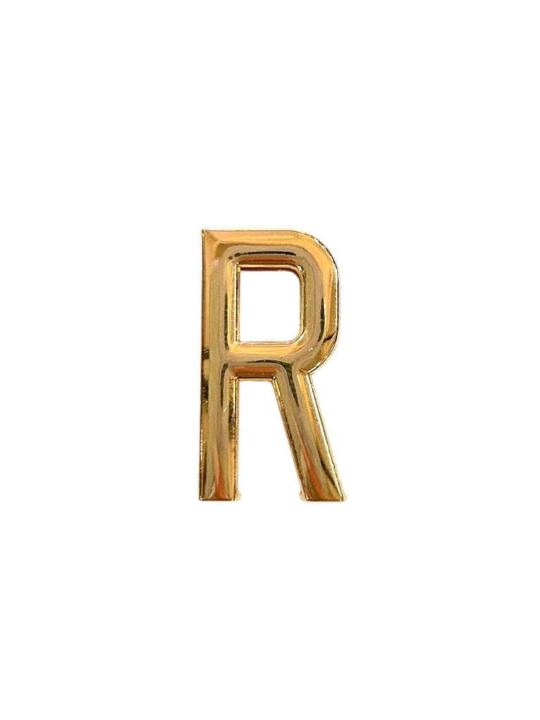 GOLD CHARM LETTER (R) - The Edit LLC