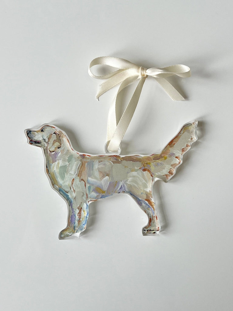 "Golden Retriever Light" ornament - The Edit LLC