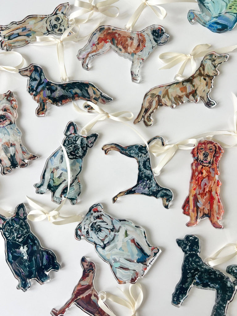 "Golden Retriever Red" ornament - The Edit LLC