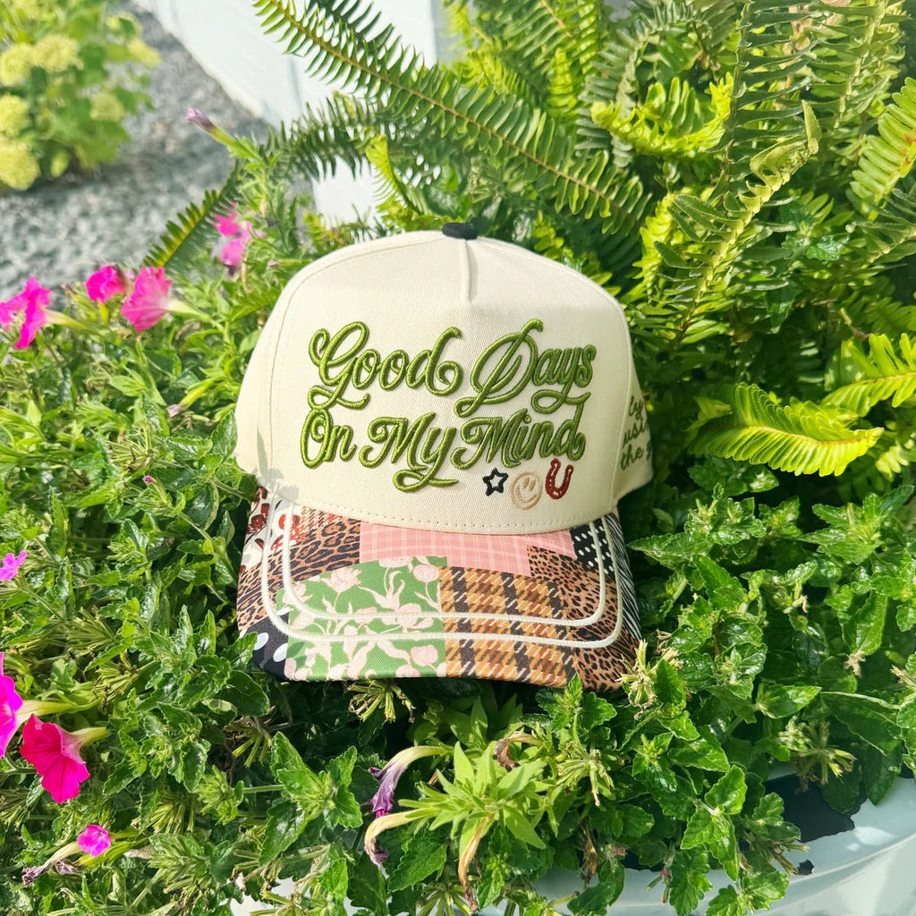 Good Days On My Mind Trucker Hat - The Edit LLC