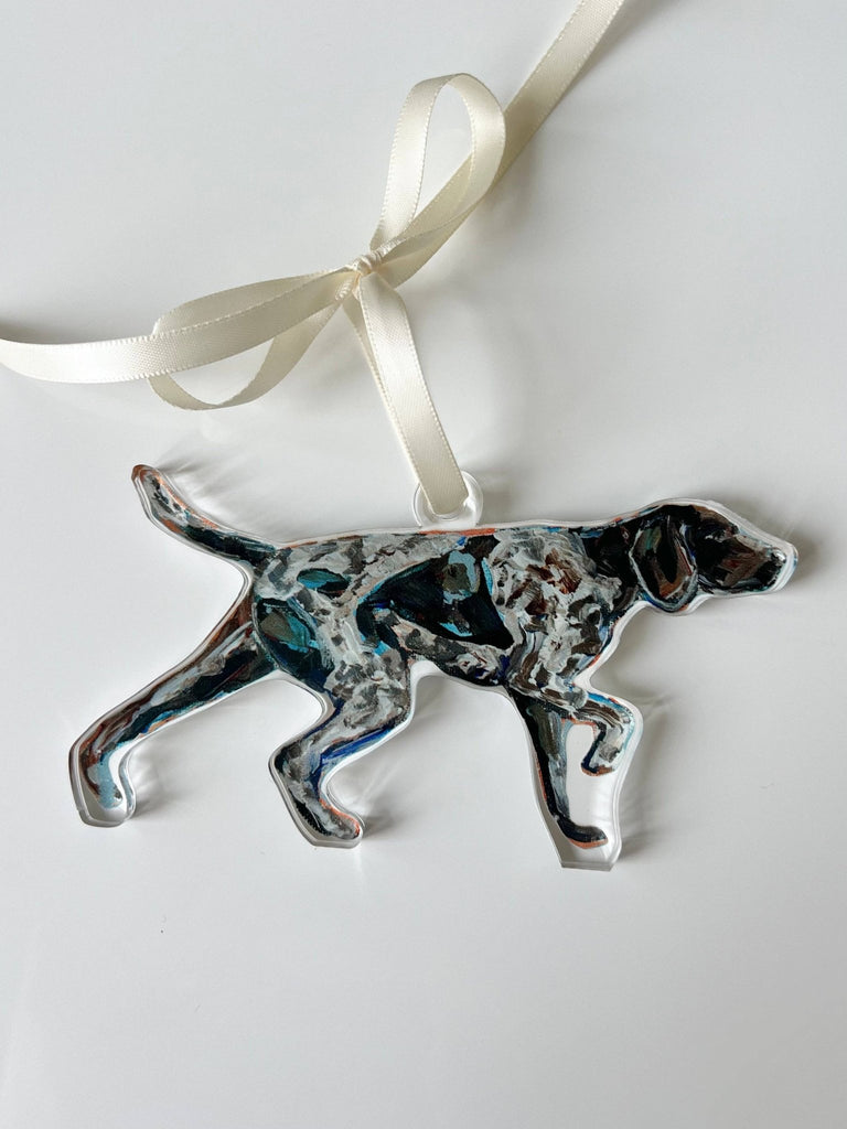 "GSP pointing" ornament - The Edit LLC
