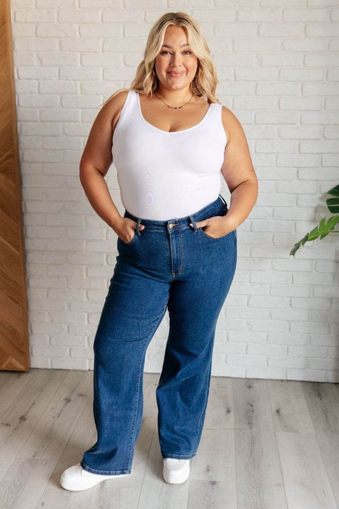 Hazel High Rise Vintage Wide Leg Jeans - The Edit LLC