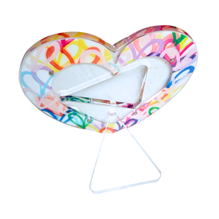 “Heart with Hearts” Acrylic Magnetic Photo Frame - The Edit LLC