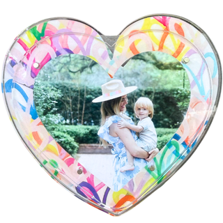 “Heart with Hearts” Acrylic Magnetic Photo Frame - The Edit LLC