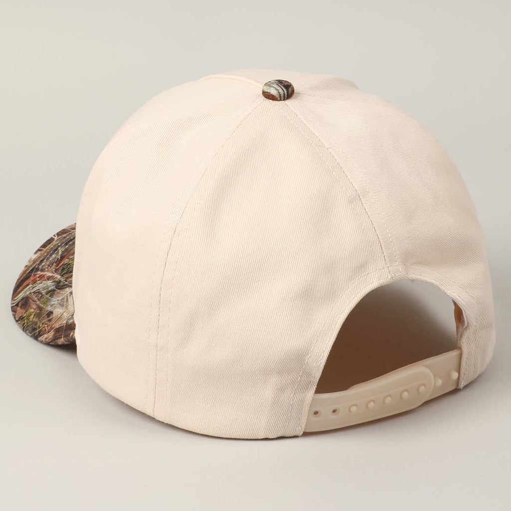 Howdy Darlin' Embroidery Patch Realtree Cap: CAMO / ONE SIZE - The Edit LLC