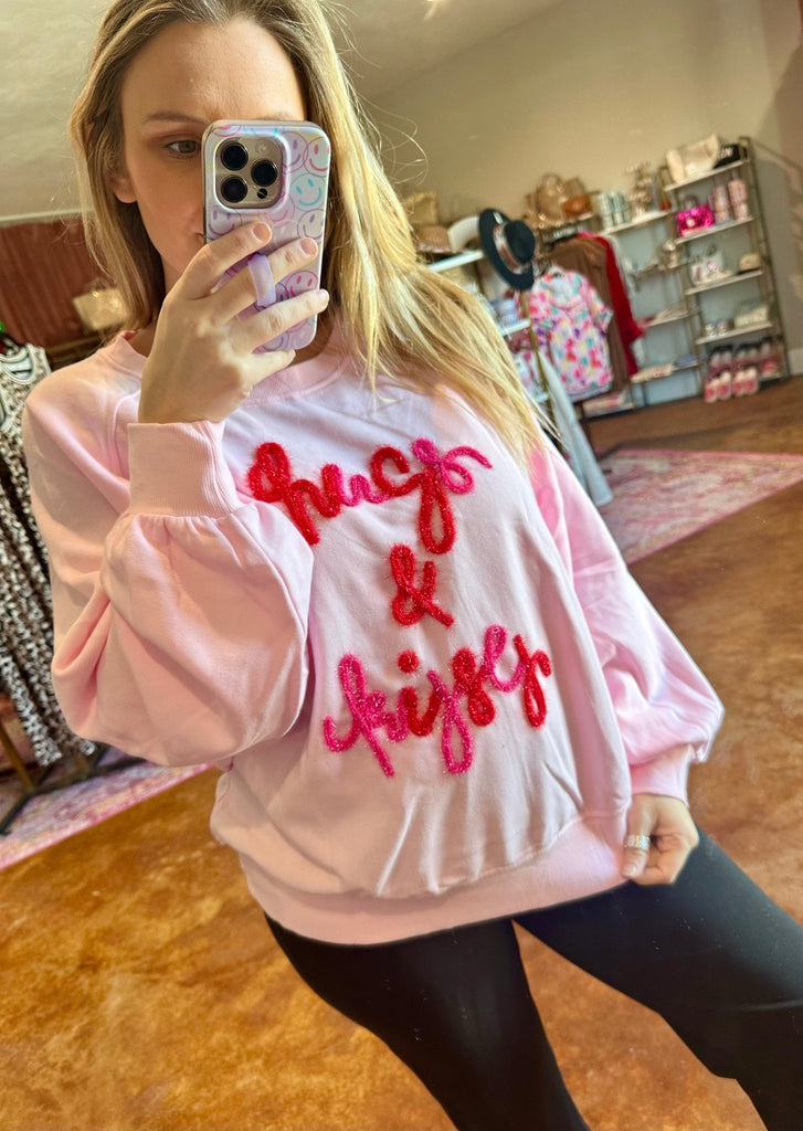 Hugs & Kisses Sweatshirt - The Edit LLC