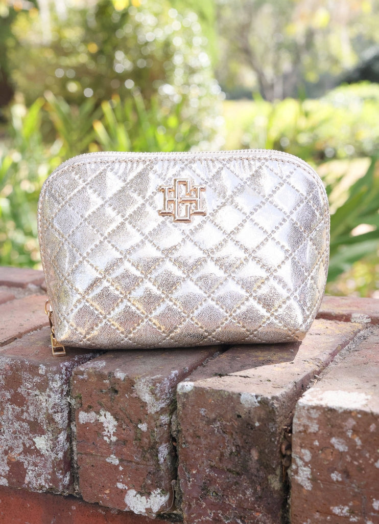 Ibiza Small Pouch Champagne Pop: Default - The Edit LLC