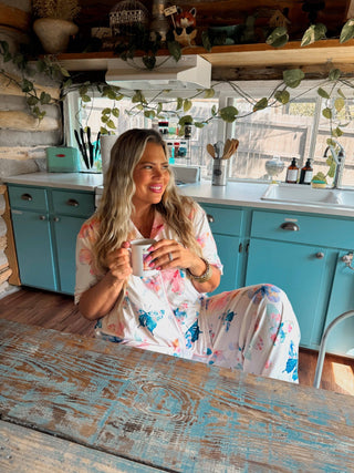 IN THE GARDEN LUXE PJ SETS: XS / BUTTERFLY - The Edit LLC