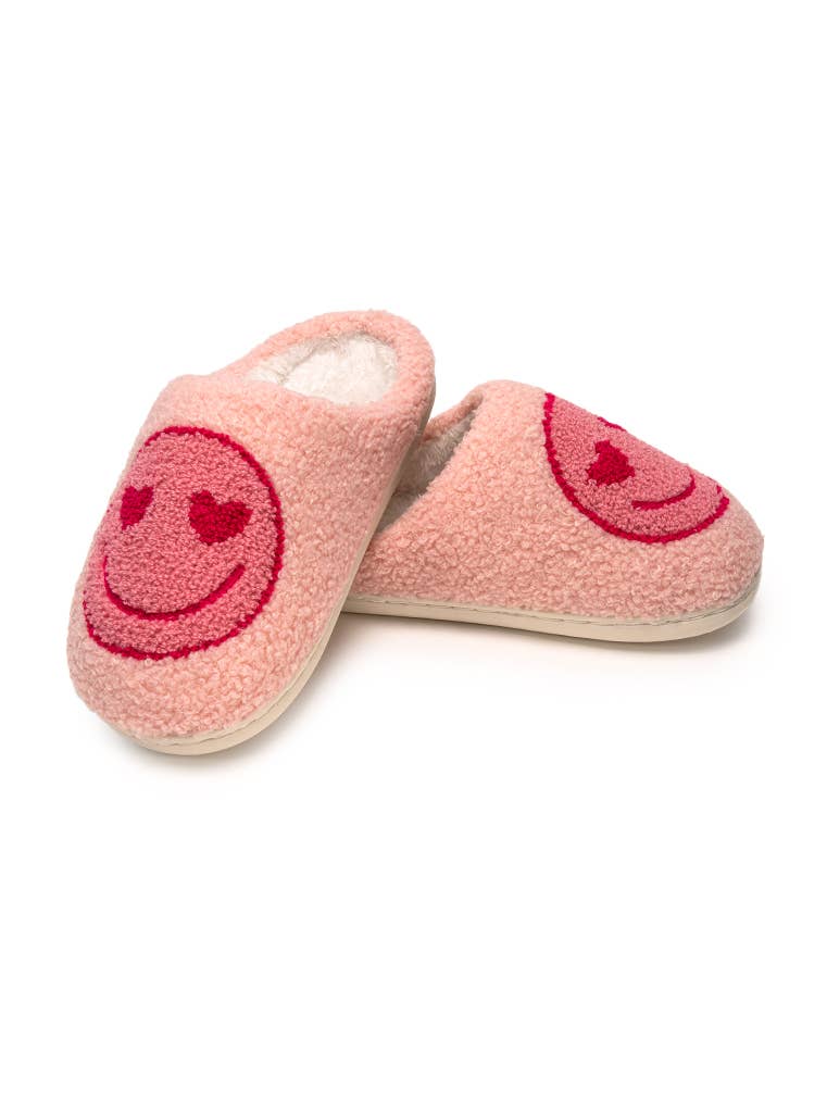 Indoor / Outdoor Slippers - Kids - Heart Eyes - The Edit LLC