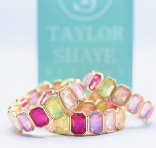Iridescent Multi Bracelet - The Edit LLC