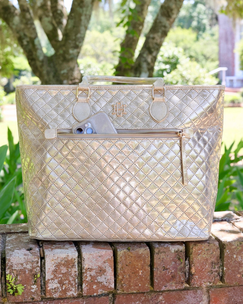 Jayden Tote Champagne Pop: Default - The Edit LLC
