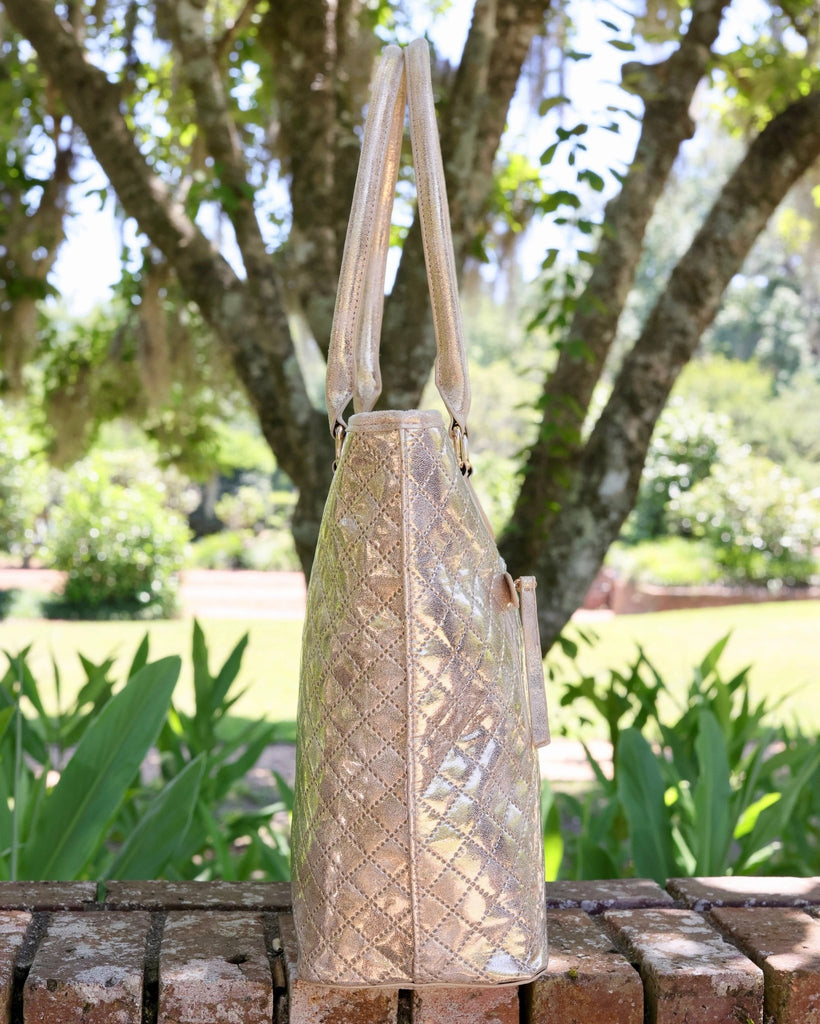 Jayden Tote Champagne Pop: Default - The Edit LLC