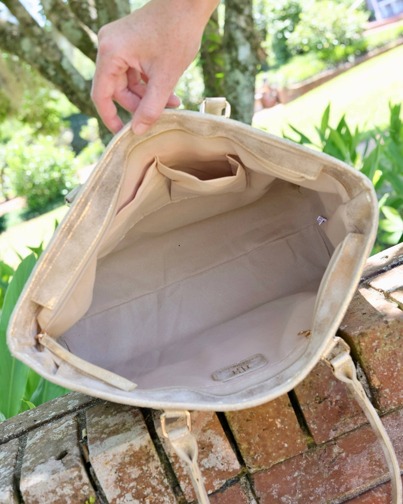 Jayden Tote Champagne Pop: Default - The Edit LLC