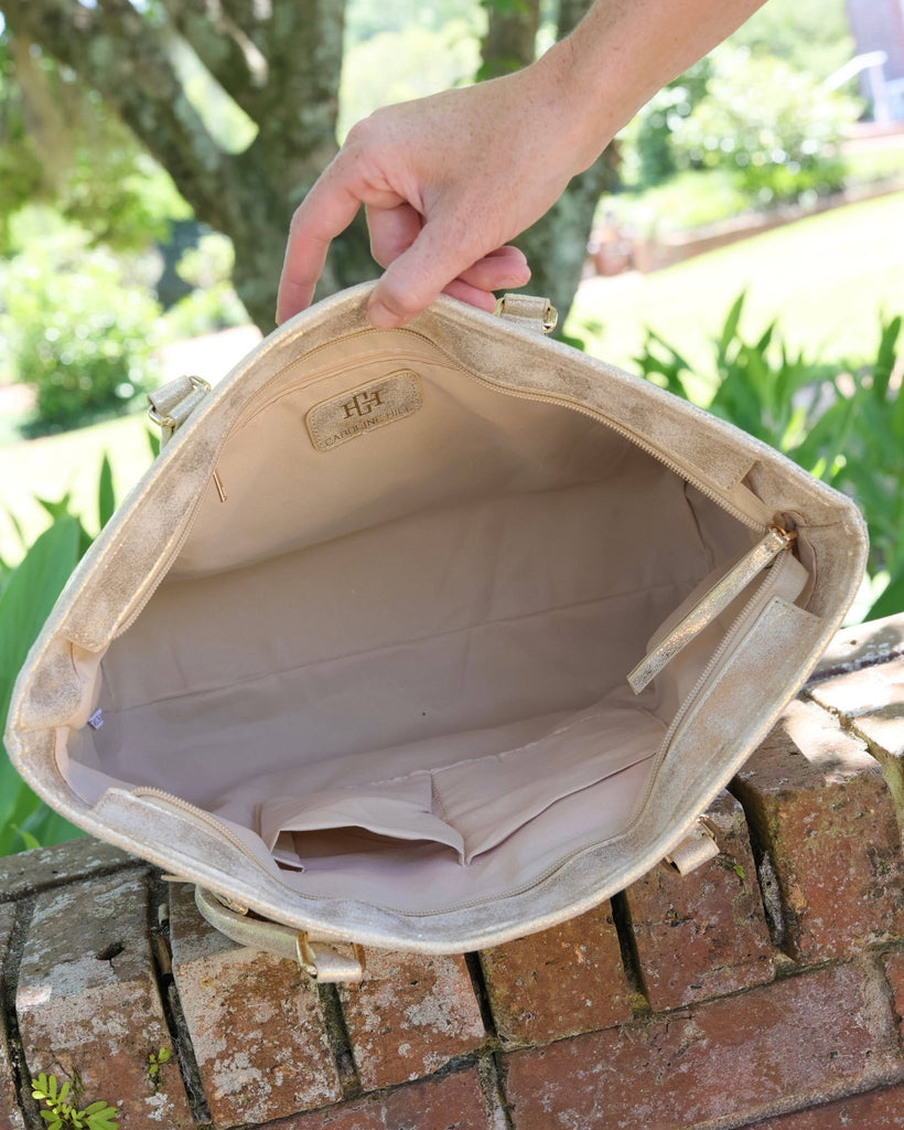 Jayden Tote Champagne Pop: Default - The Edit LLC