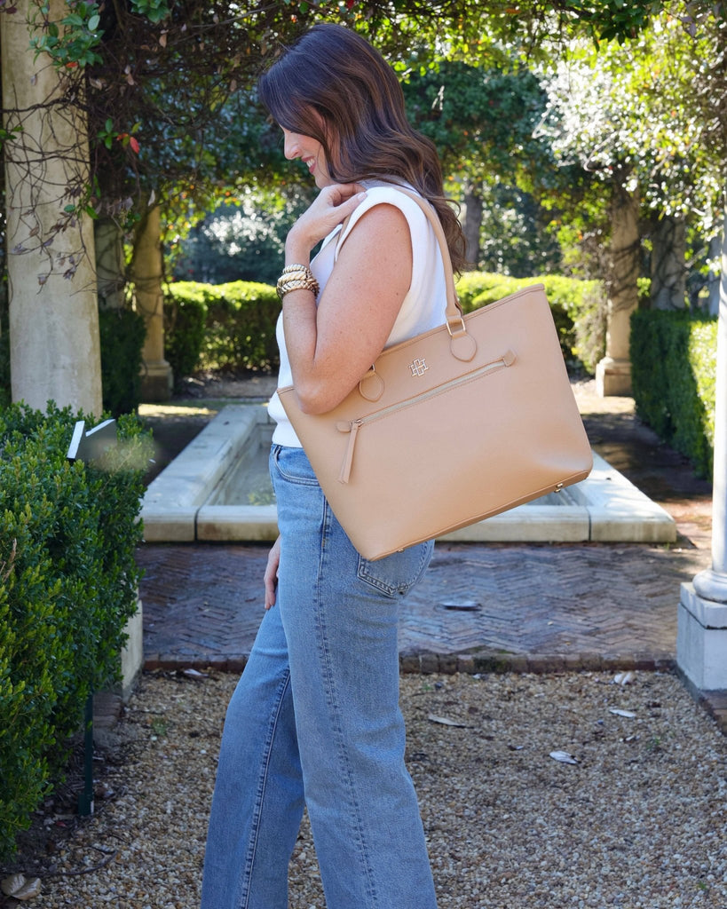 Jayden Tote Tan: Default - The Edit LLC