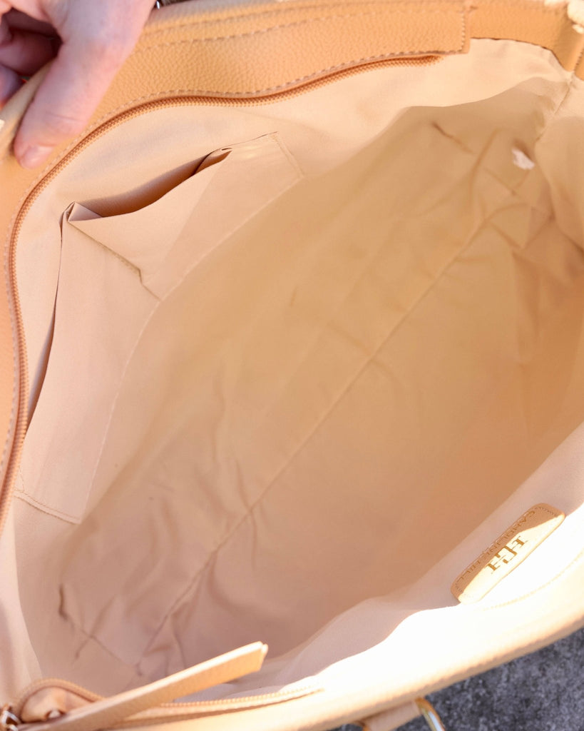 Jayden Tote Tan: Default - The Edit LLC