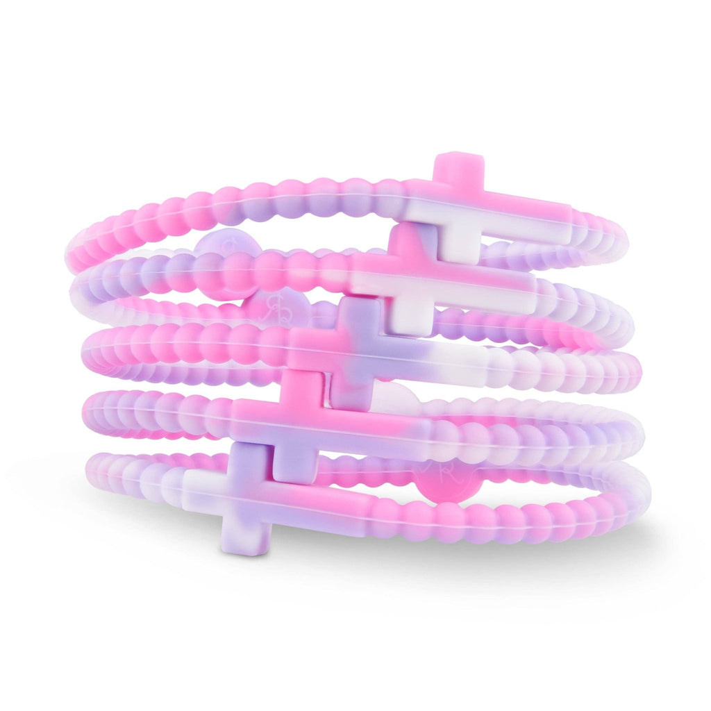 Jesus Bracelets (silicone cross bracelets): Confetti (5 pack) / Small - The Edit LLC