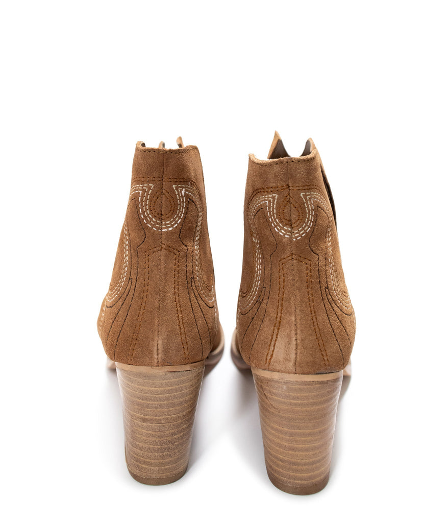 Journee Ankle Boots in Tan - The Edit LLC