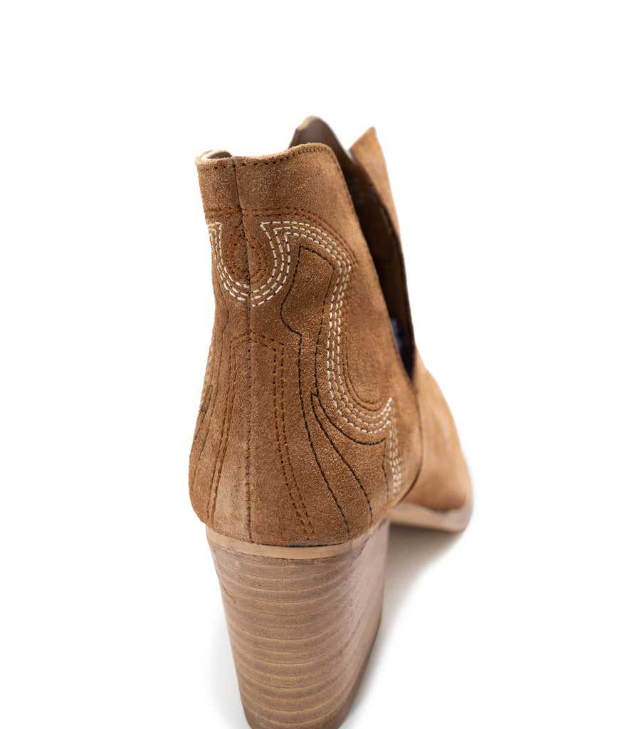 Journee Ankle Boots in Tan - The Edit LLC