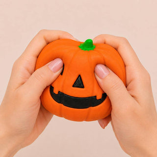 Jumbo Halloween Pumpkin Squeeze Squishy Stress Relief Toy - The Edit LLC