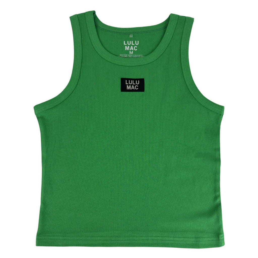 Kelly Green Lulu Mac Tank - The Edit LLC