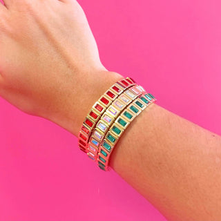 Kelsie Bracelet - Red - The Edit LLC