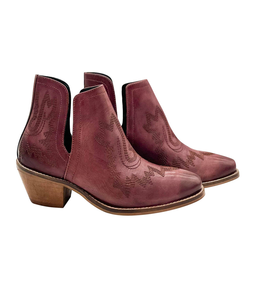 Kickin' Booties in Burgundy - The Edit LLC