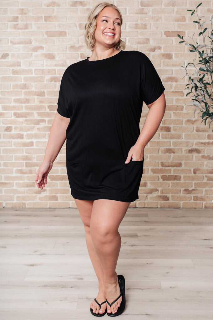 Kind Of Casual Pocket Tunic Dress - The Edit LLC