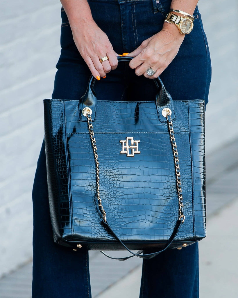 Kinzley Tote Black EC: Default - The Edit LLC