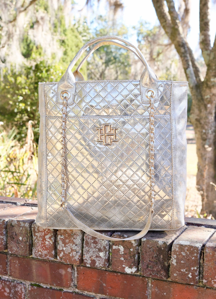 Kinzley Tote CHAMPAGNE POP: Default - The Edit LLC