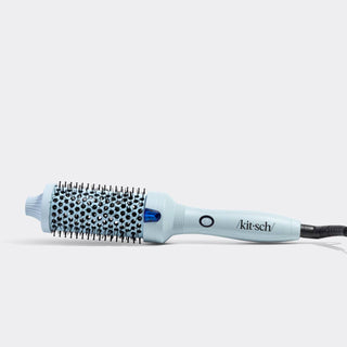 Large Thermal Round Brush - Haze Blue - The Edit LLC