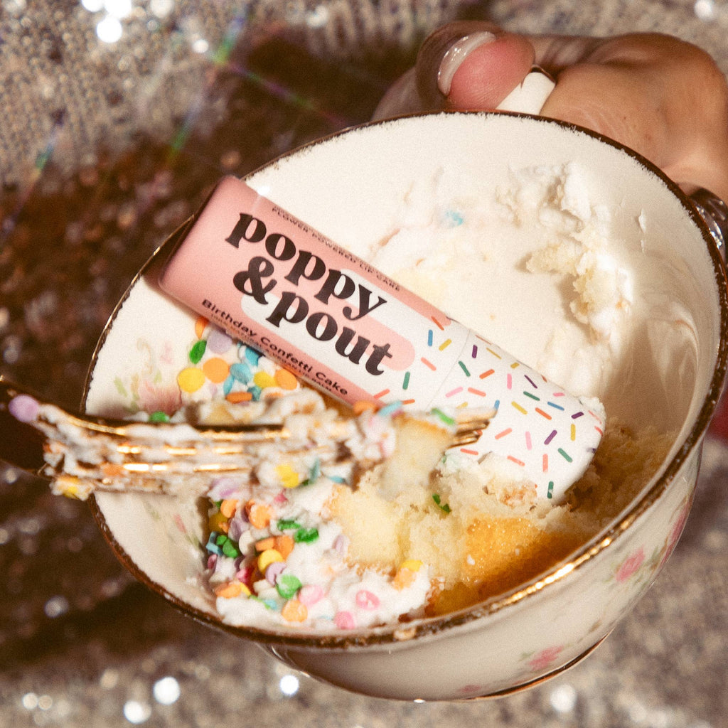 Lip Balm, Birthday Confetti Cake, Pink - The Edit LLC