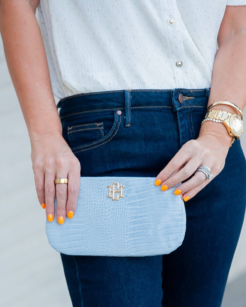 Livi Crossbody Baby Blue EC: Default - The Edit LLC