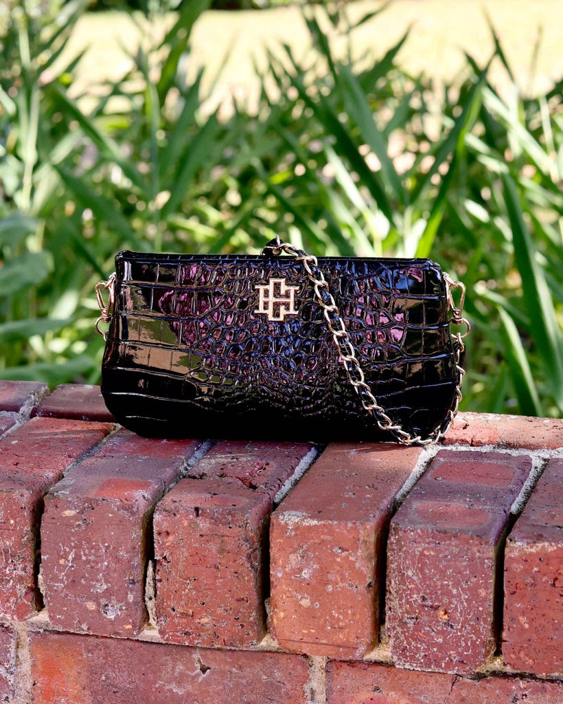 Livi Crossbody Black Patent EC: Default - The Edit LLC