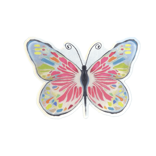 "Lover of Color Butterfly" Sticker - The Edit LLC