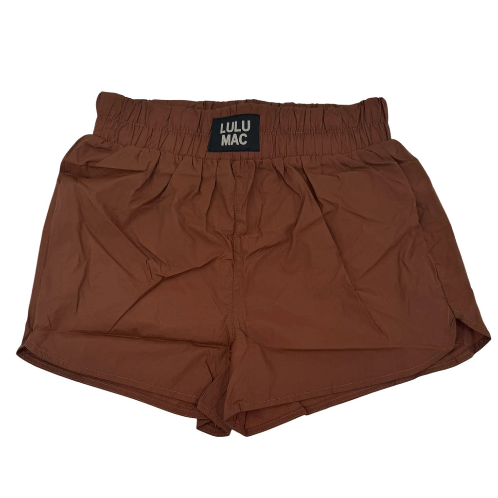 LULU MAC Brown Shorts - The Edit LLC