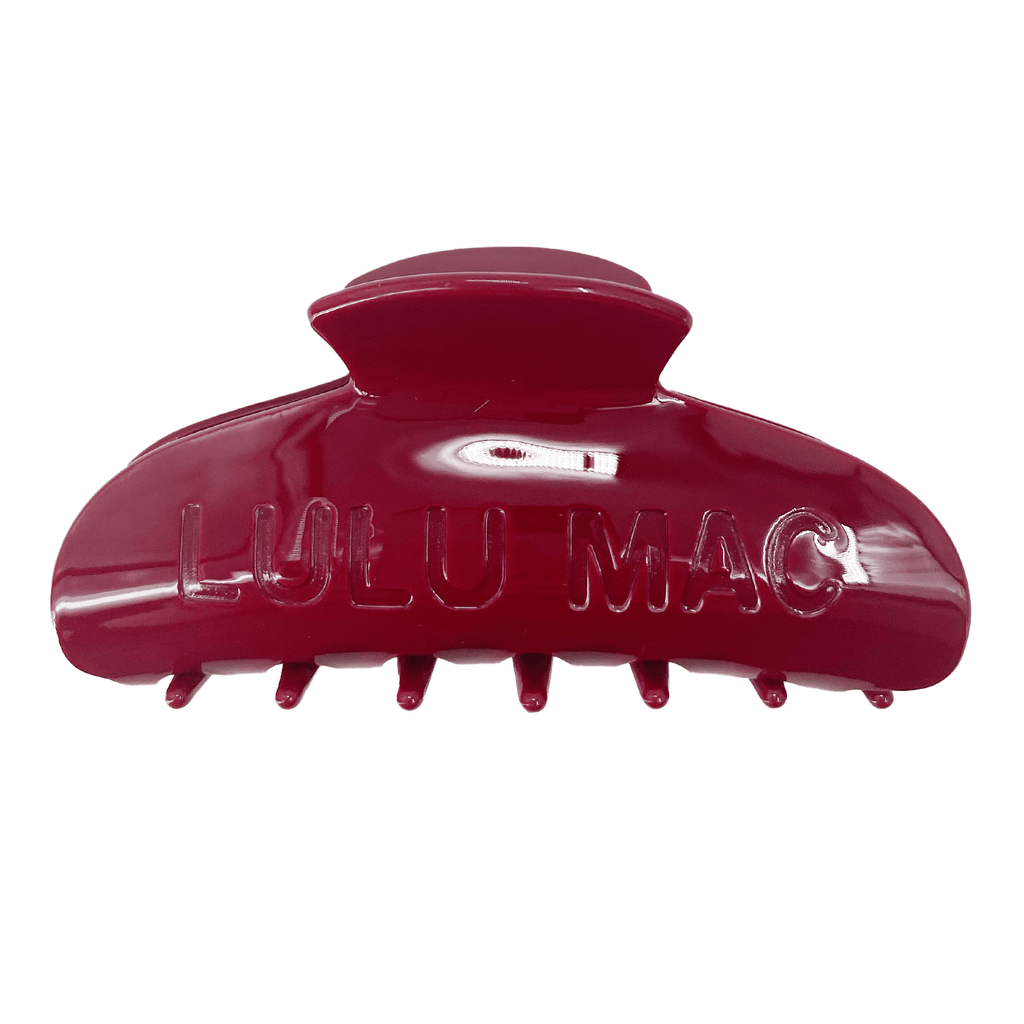LULU MAC HAIR CLIPS LM - HR - 1000 - Crimson - The Edit LLC